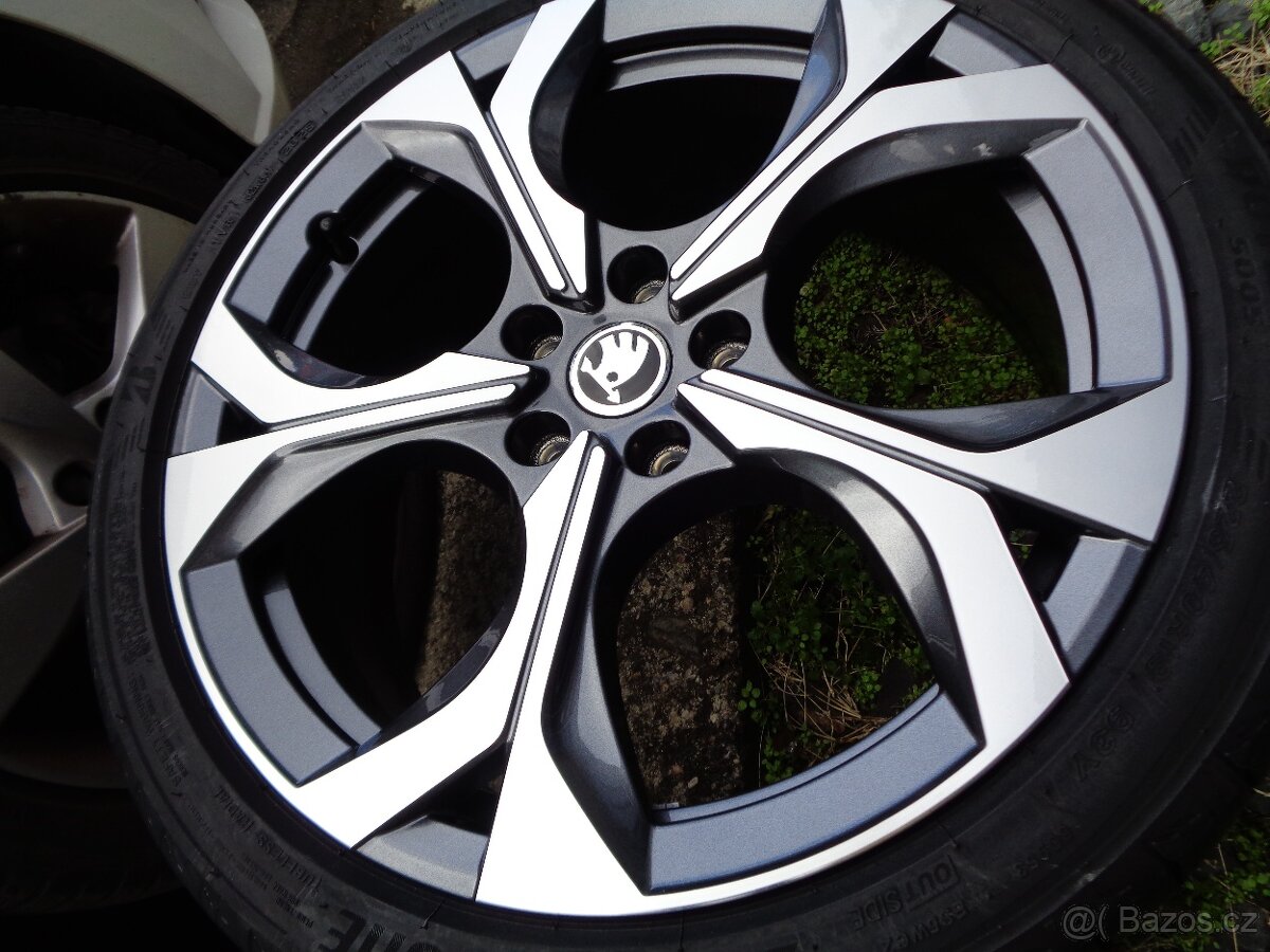 škoda Octavia IV 19 alu kola 5x112 nové - 5