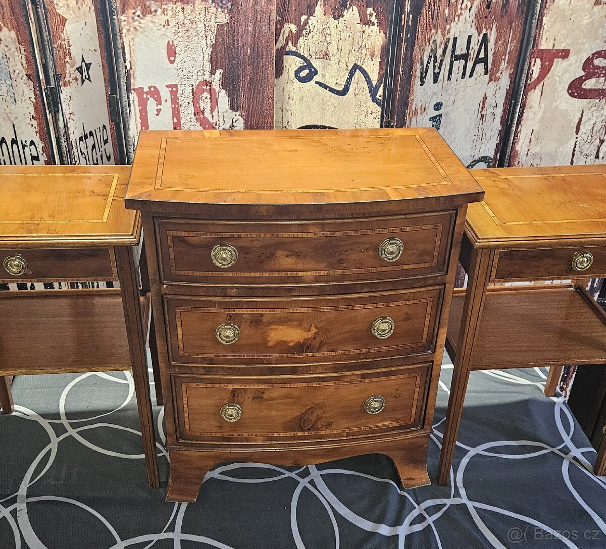 Šupliková komoda 2 x stolek - 5