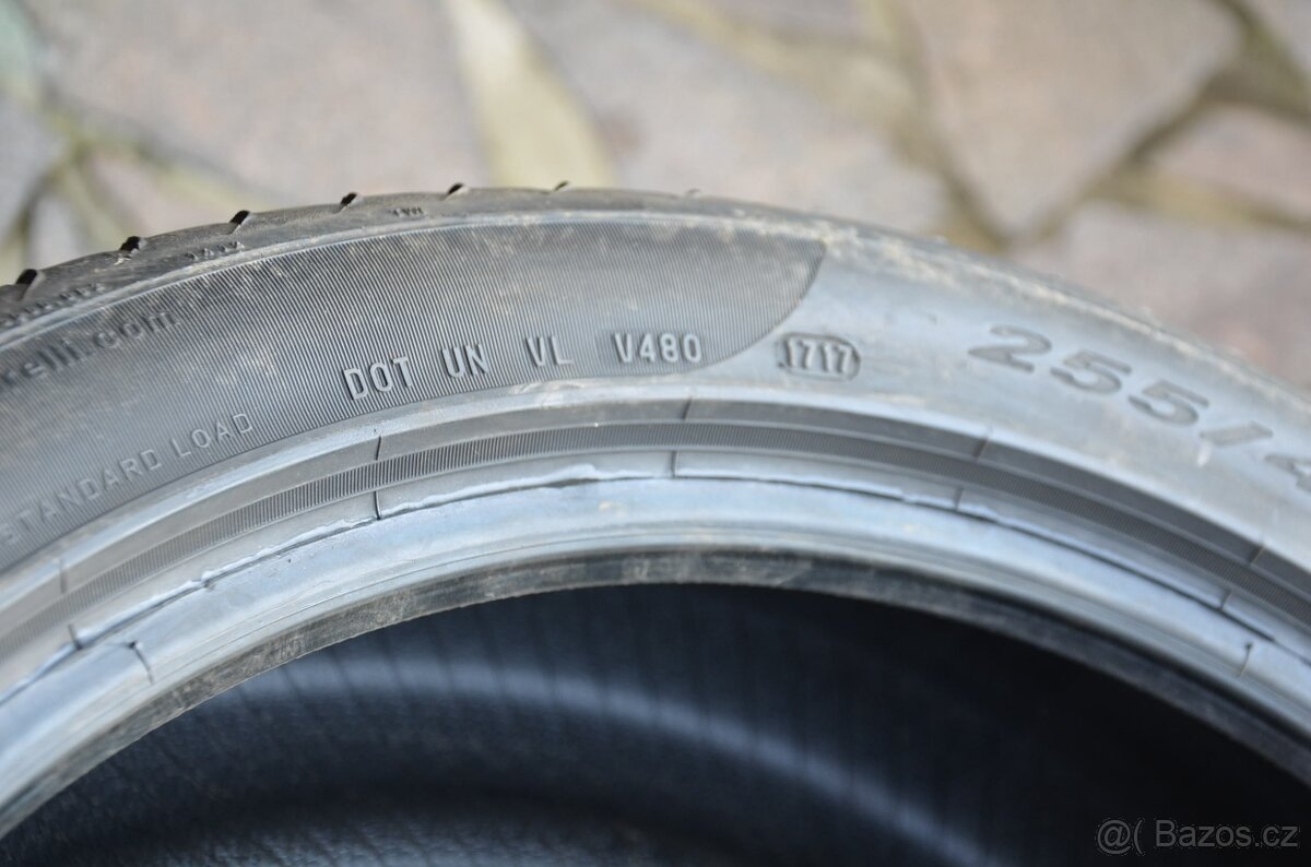 255/40 R19 Pirelli letní pneumatiky - 5