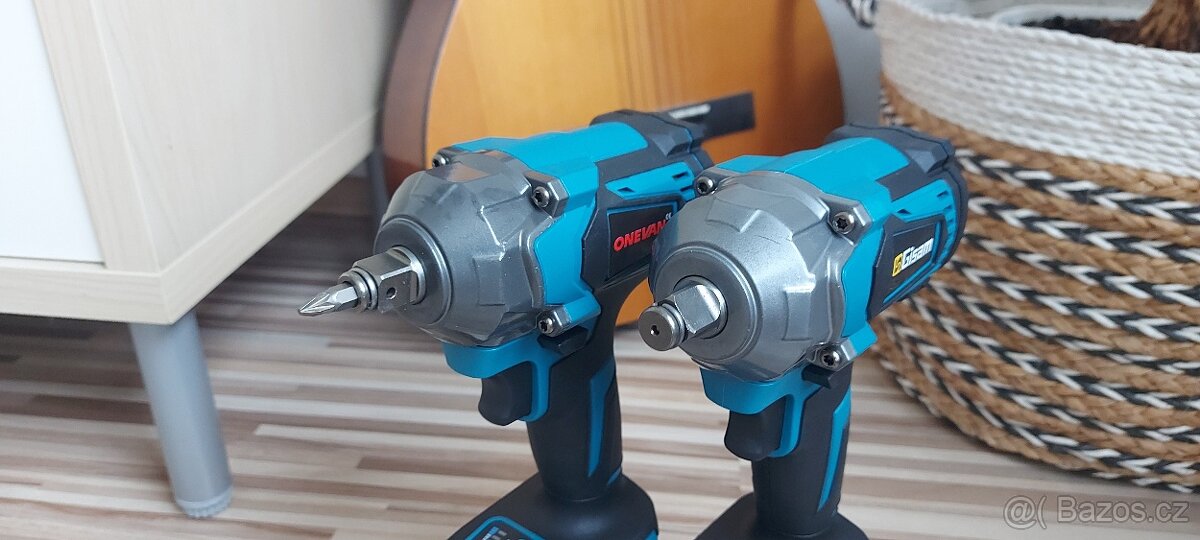 Rázový Aku utahovák-ONEVAN,Gisam, pro Aku Makita baterie 18V - 5