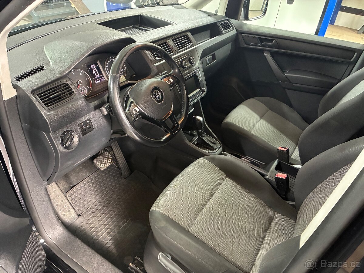 Vw caddy IV 2.0tdi-DSG-2016-168000km-2místa - 5