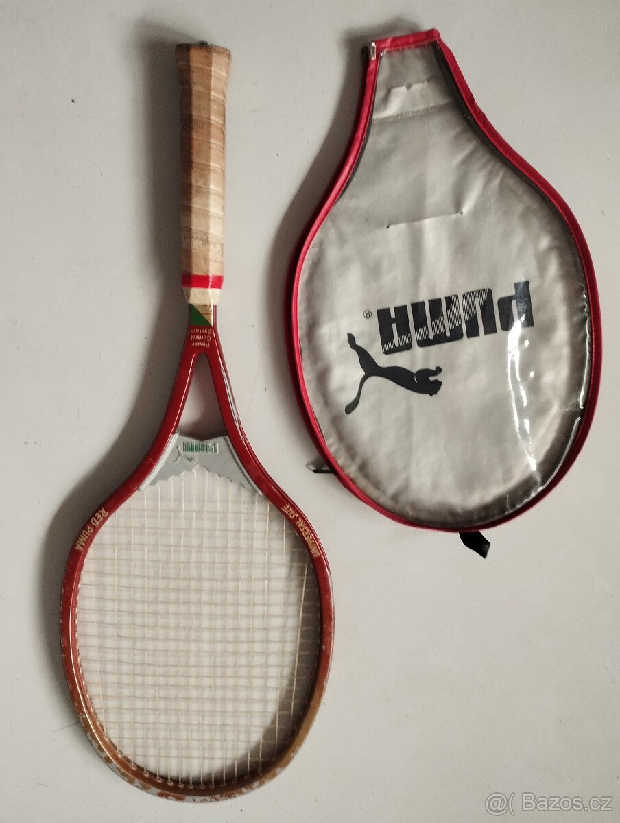 Retro tenisová raketa - Puma - 5