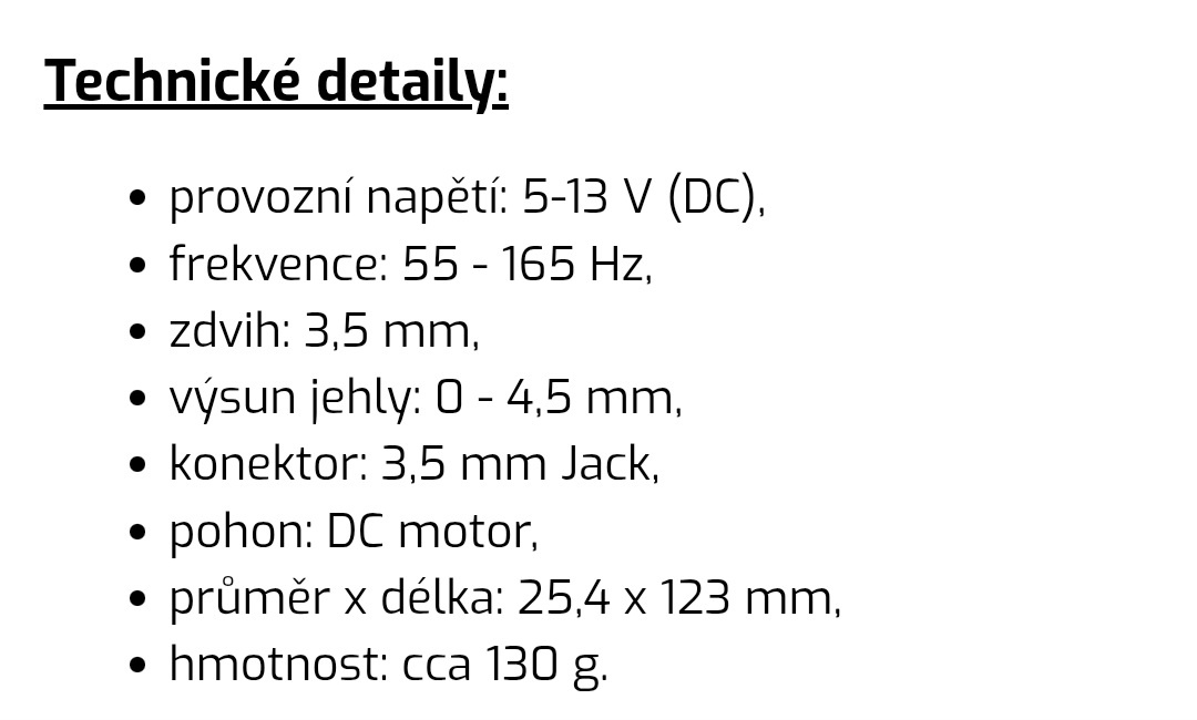 Tetovací strojek - 5