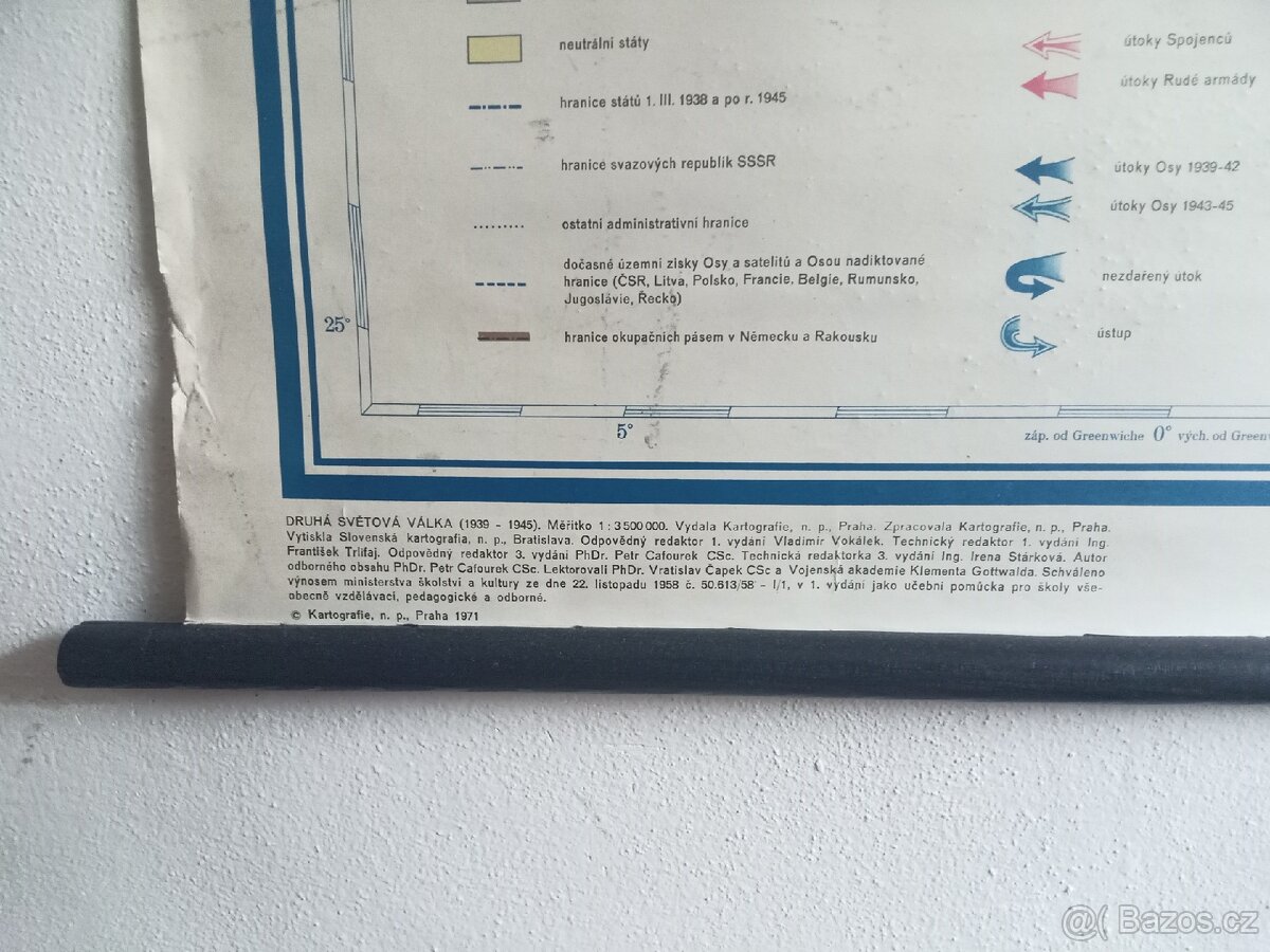 Školní nástěnná mapa - 5