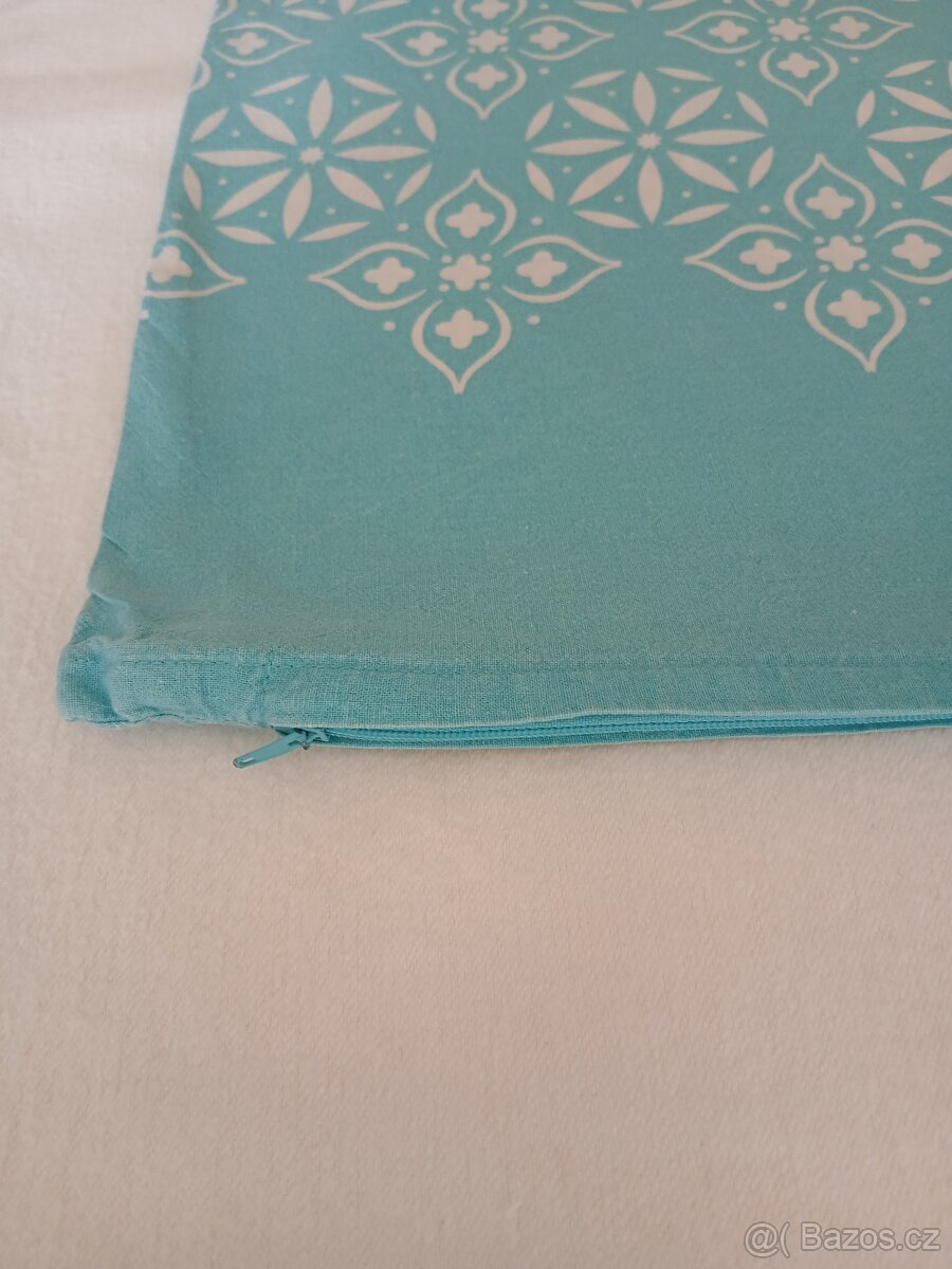 Bavlněné 4 povlaky na polštářky 40x40 - 5