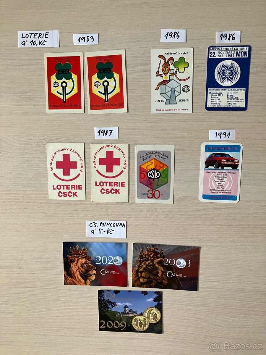 Kalendáříky sada 2 +3 - 5