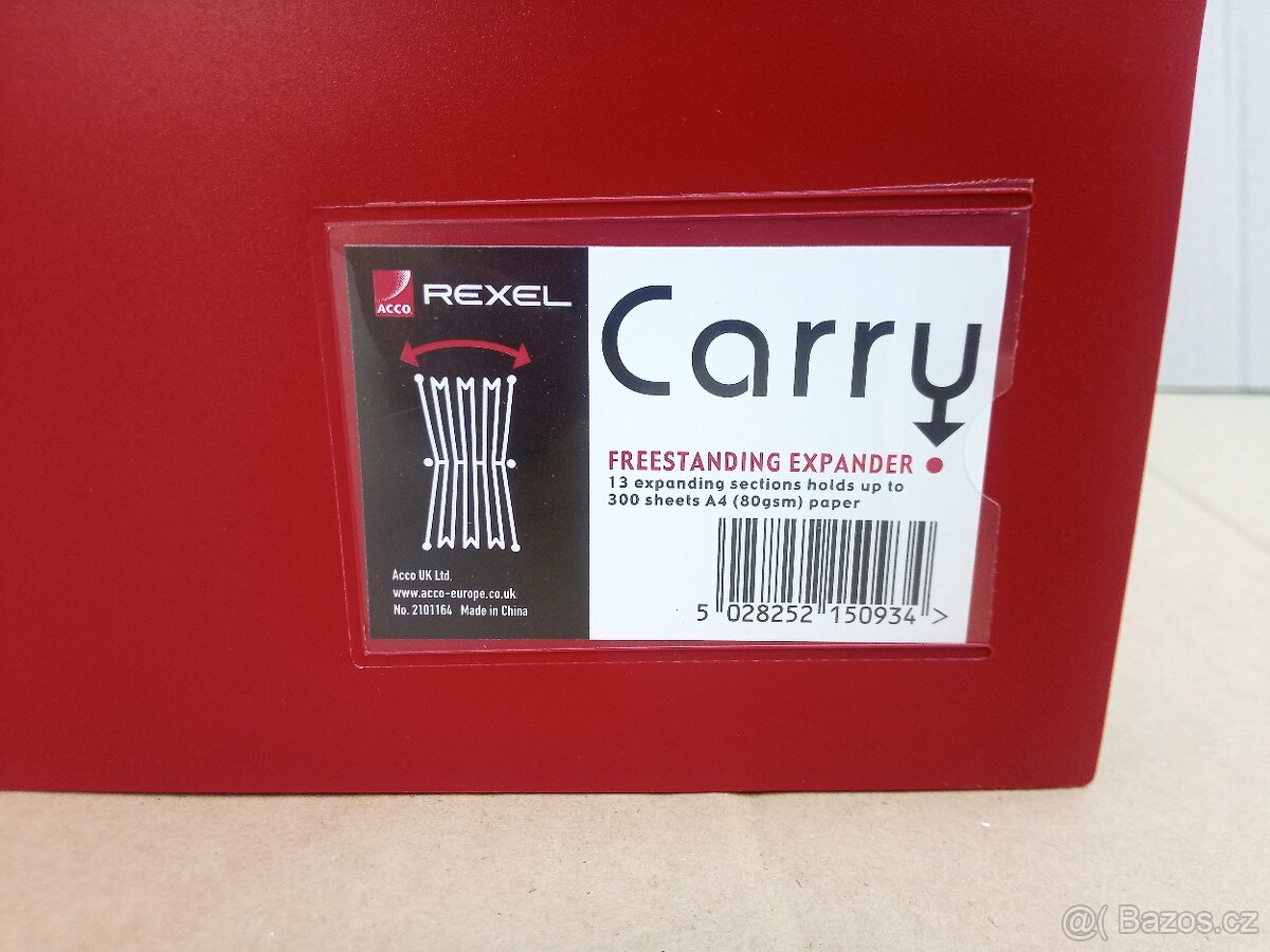 Taška-složka na dokumenty A4 vějířová plastová 13 kapes - 5