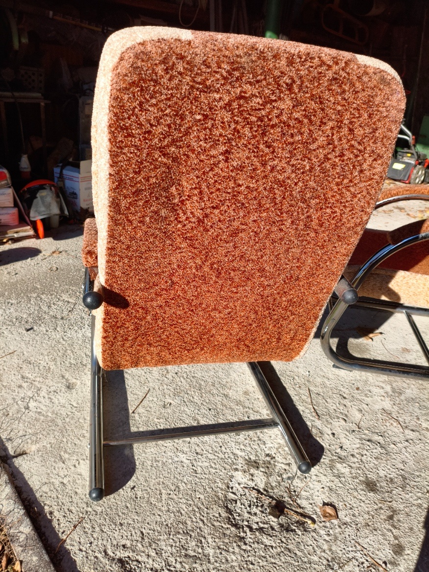 Retro chromovaná křesla - 5