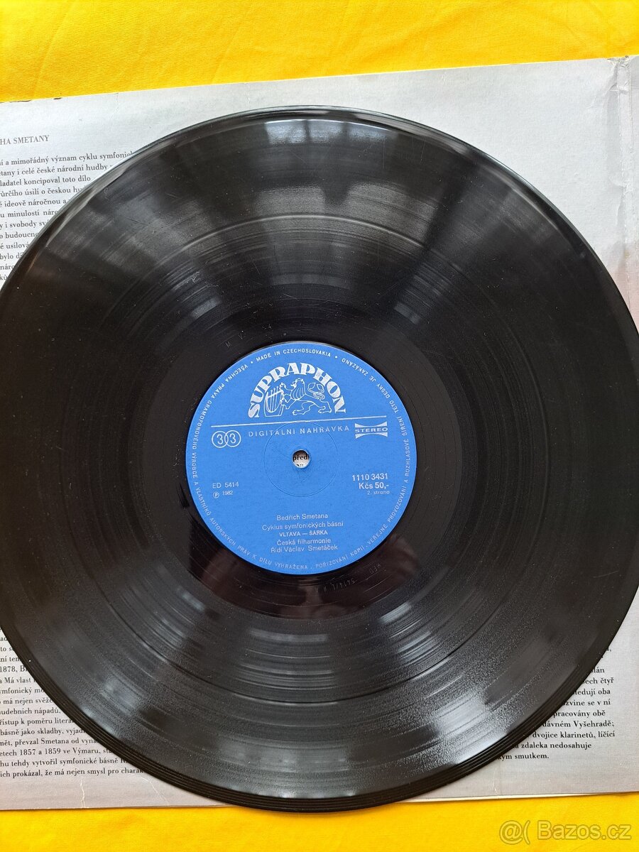 "Má vlast" Česká filharmonie, Václav Smetáček 1982 - 5