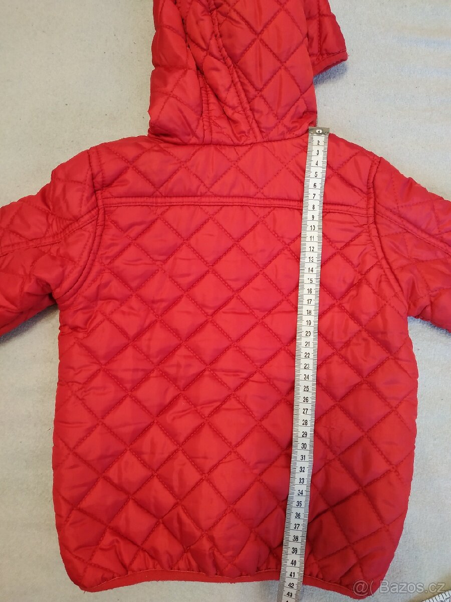 Prodám dětské přechodové bundy 98 a 110 - 5