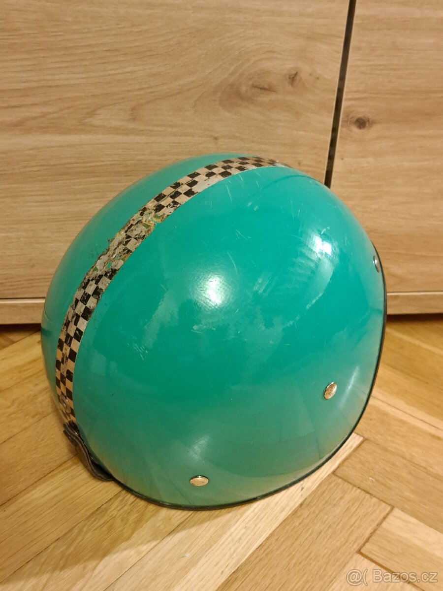 Přilba na veterána, retro přilba- JAS PARDUBICE - 5