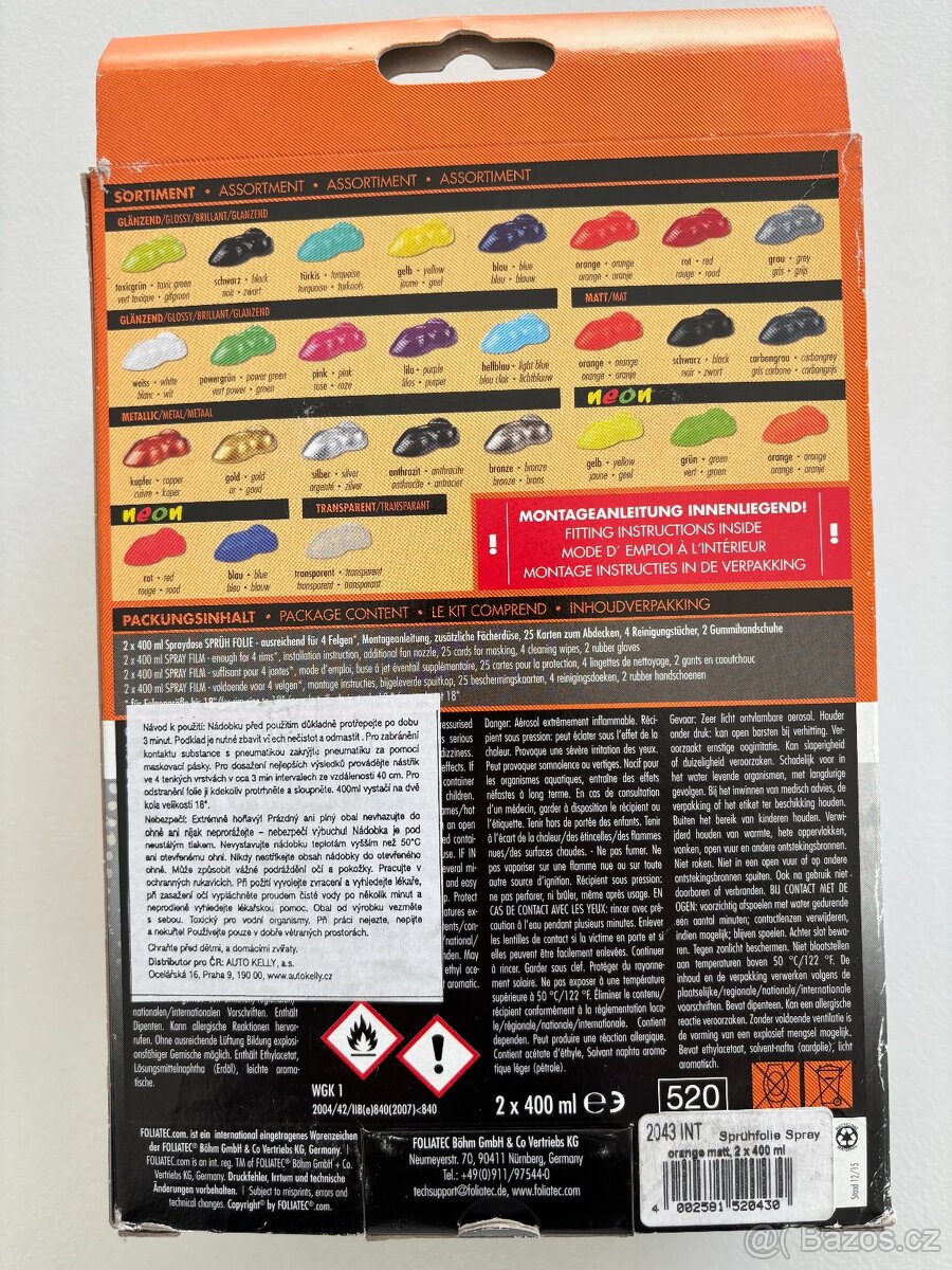 Folie ve spreji FOLIATEC - 5