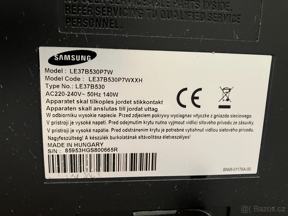 Televize SAMSUNG úhlopříčka 37" - 5