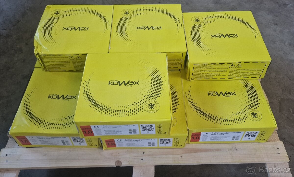 KOWAX SVAŘOVACÍ DRÁTY TIG/MIG-MAG NEREZ OCEL 5KG-15KG - 5