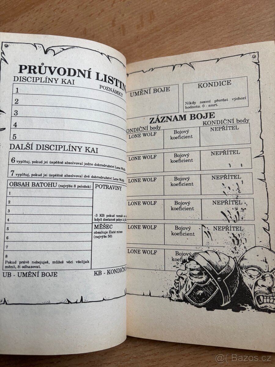 Kaltské Jeskyně - Gamebook Joe Dever - 5
