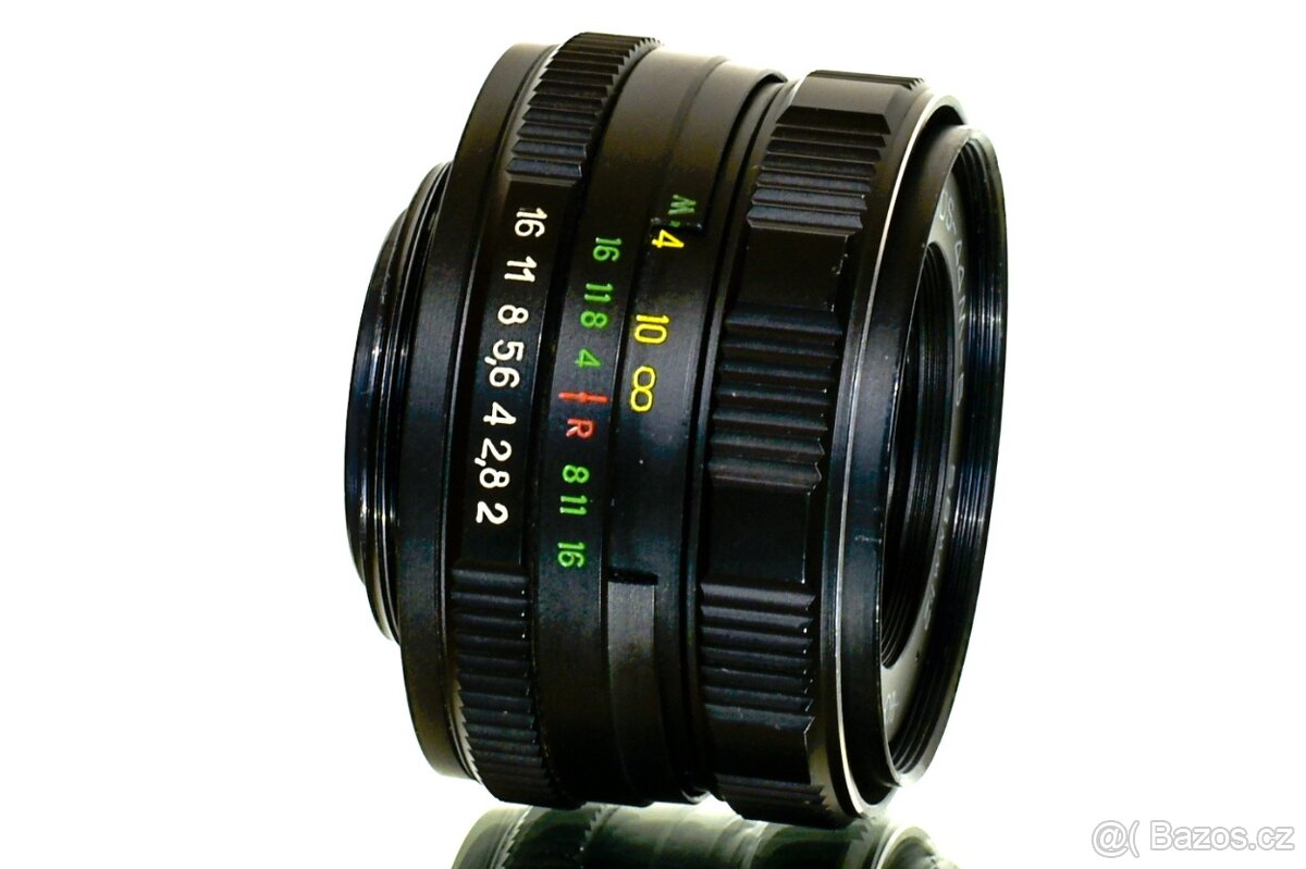 Helios 44M-5 2/58mm (bez MC) M42 TOP STAV - 5