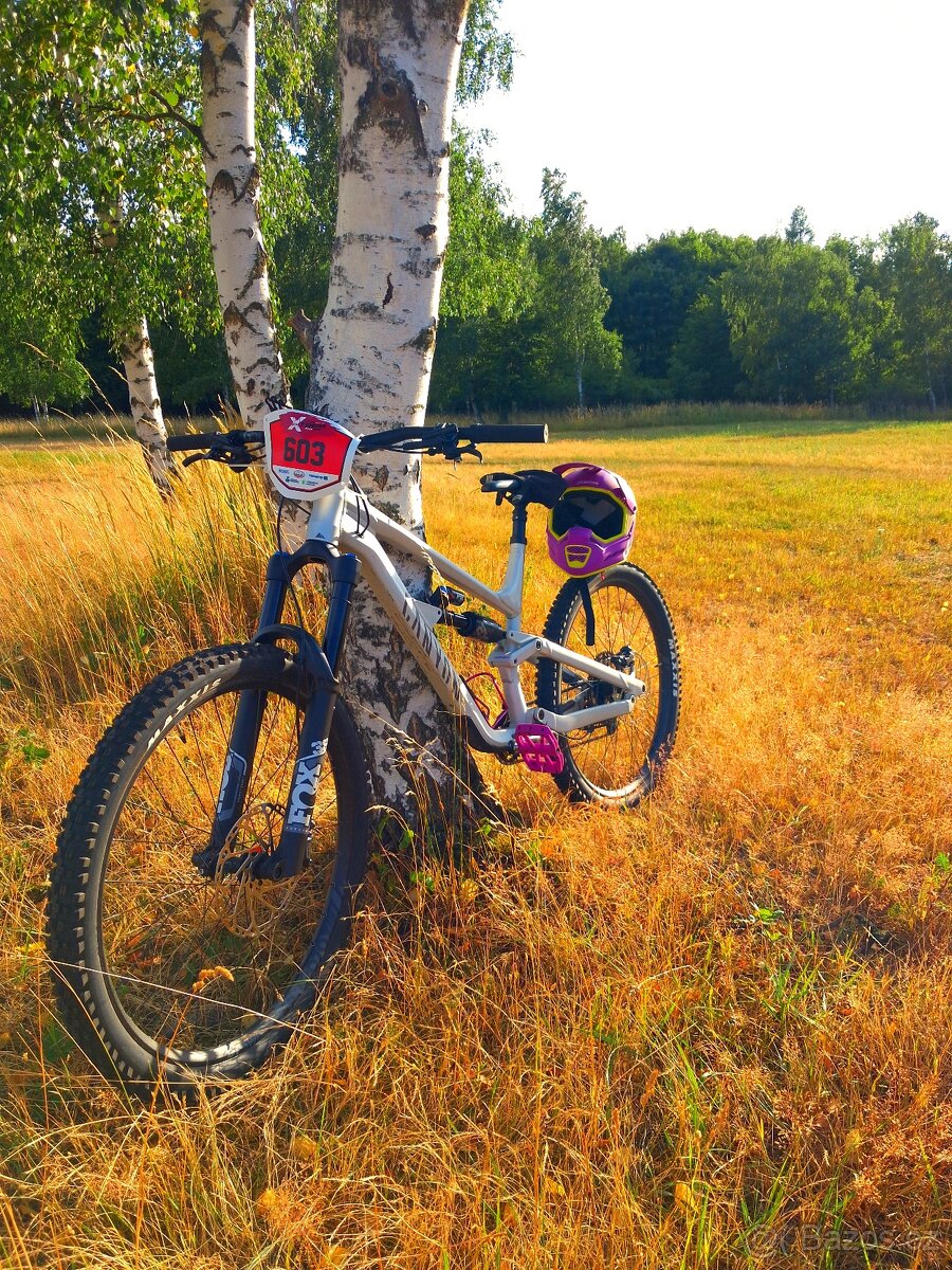 Prodám Canyon Torque Mullet AL 7 (XL) – téměř nové, FOX 38 + - 5