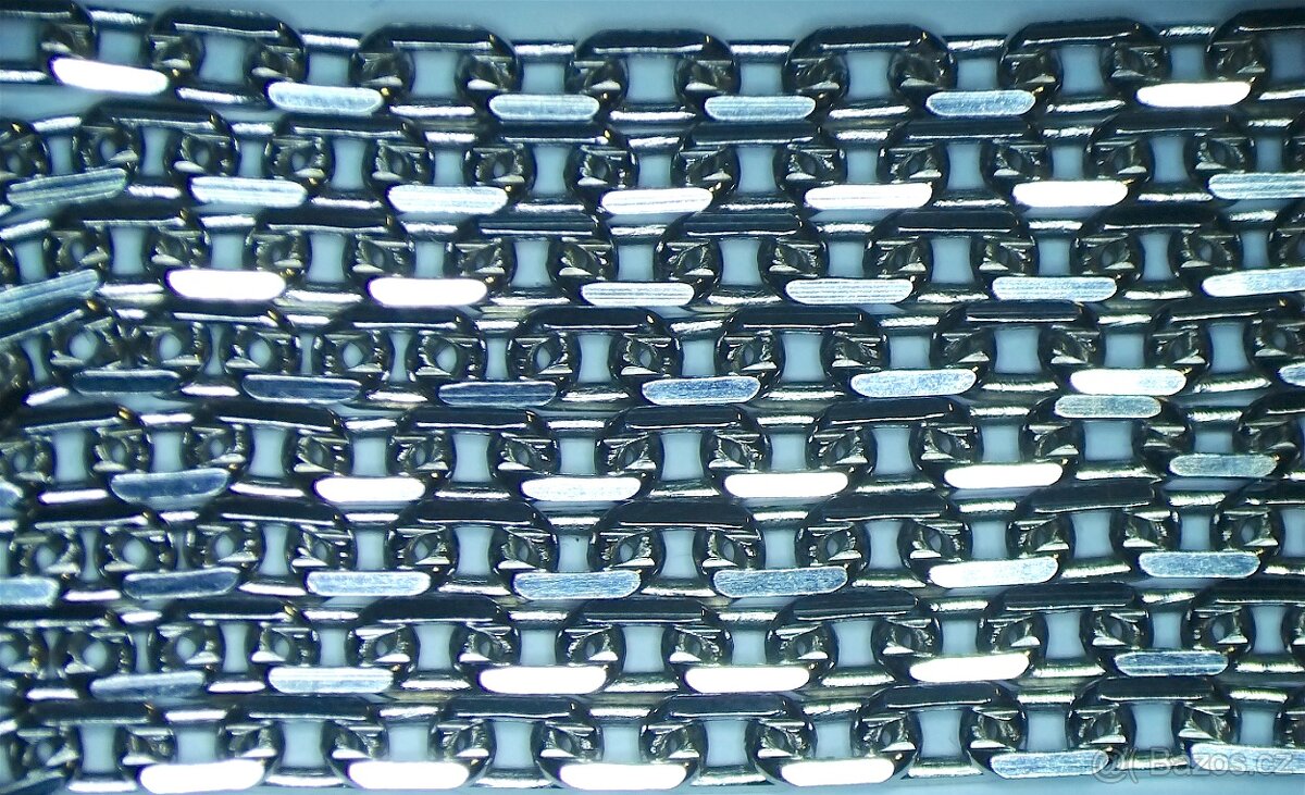 Stříbrný řetízek Kotva 55cm 7.94g ryzosti 925 Doprava Z - 5