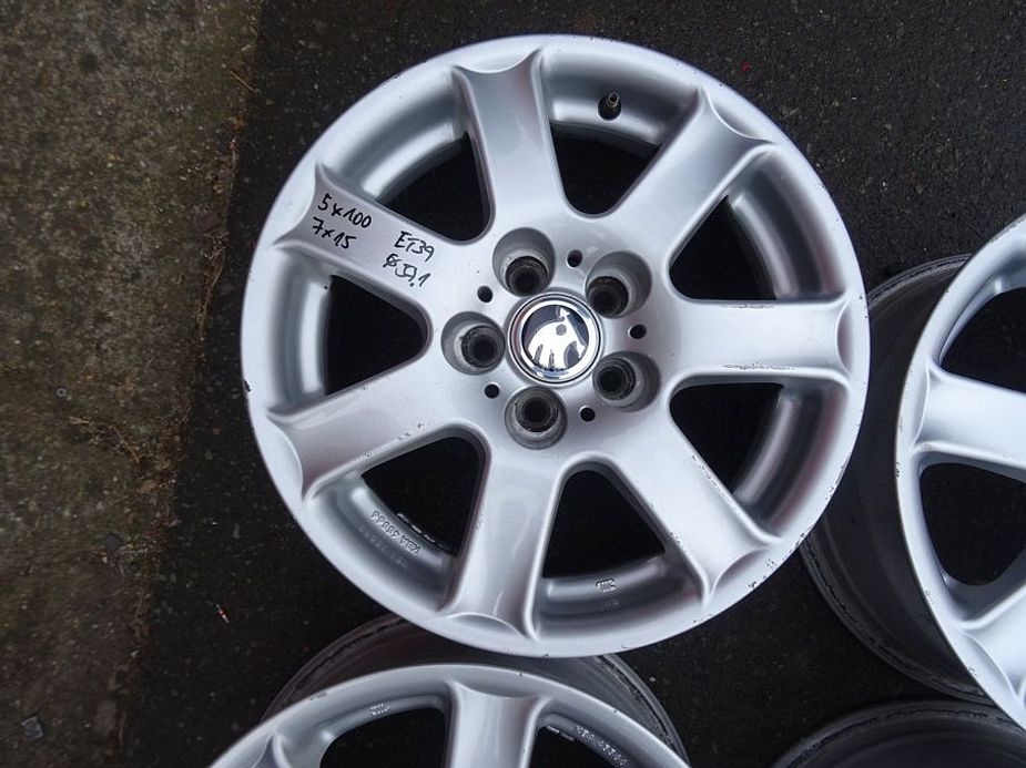Alu disky Rial na Škoda, 15", 5x100, ET 39, šíře 7J - 5