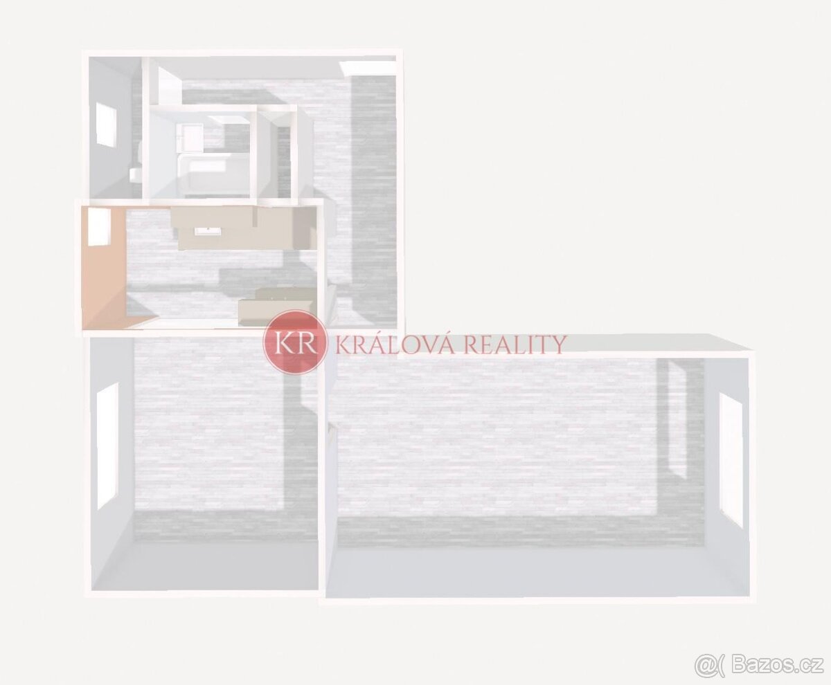 Prodej zděného bytu v Českých Budějovicích, ul. Dobrovodská - 5