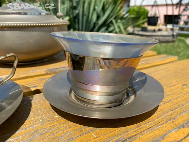 Stary chromovy servis - 5