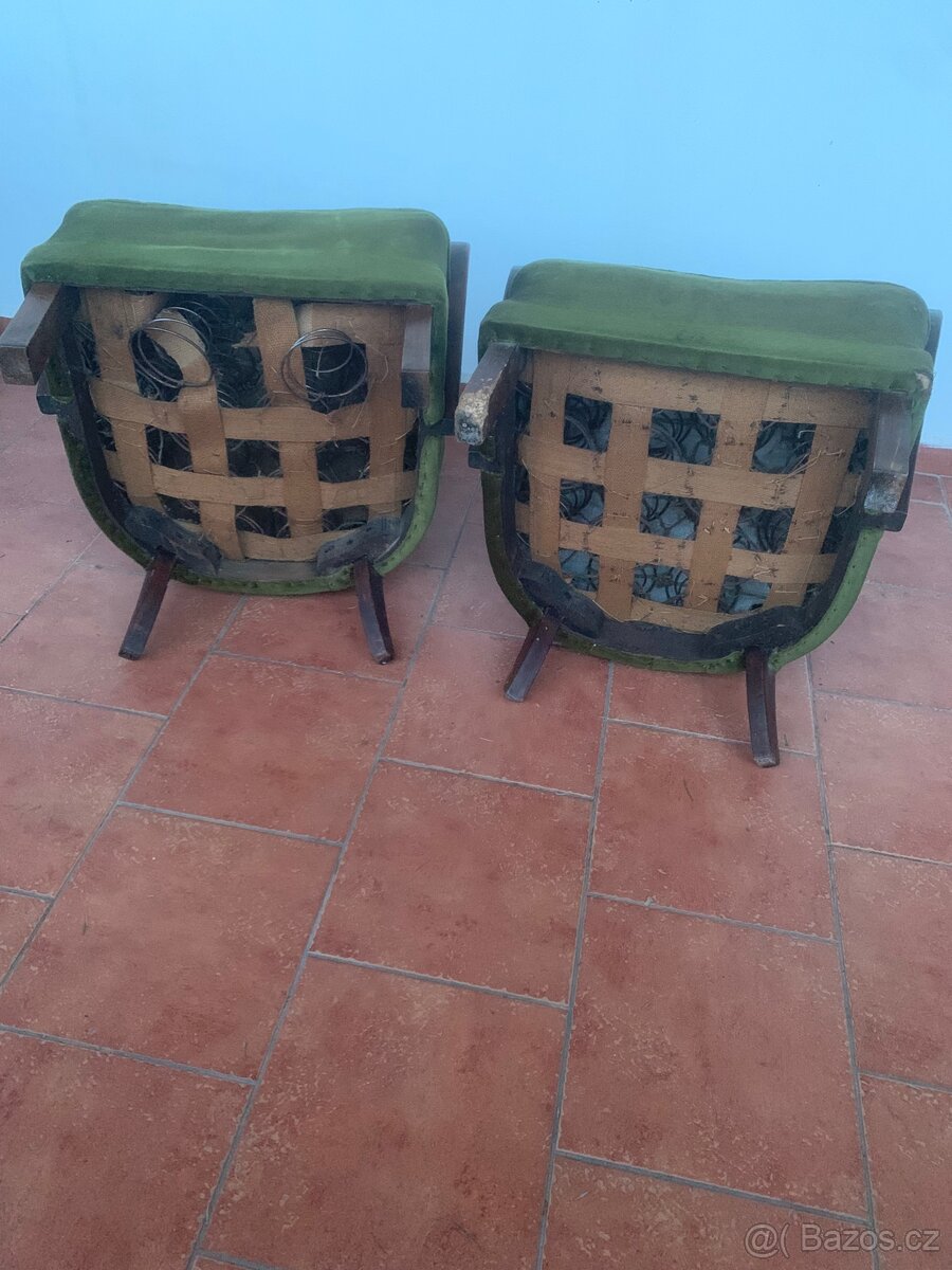 Retro křesla k renovaci - 5