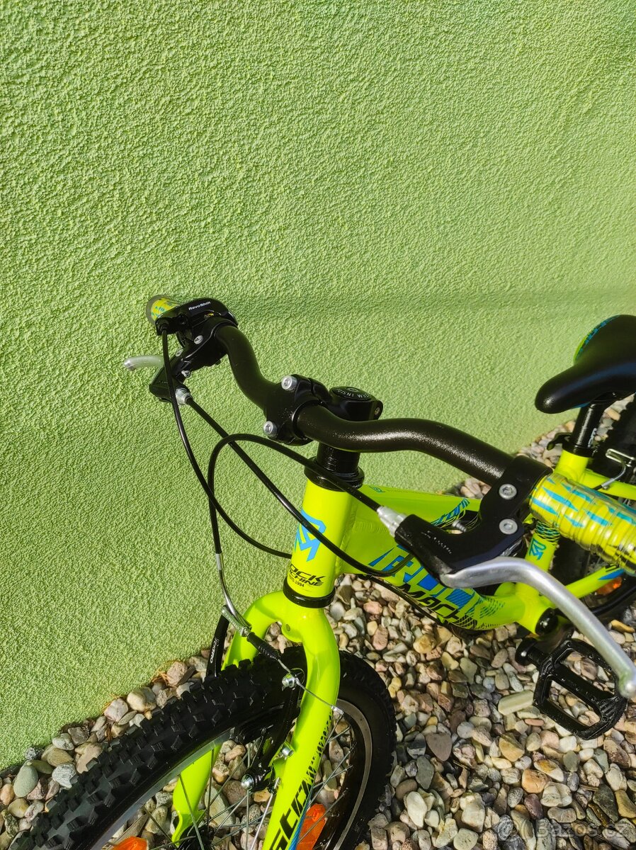 Značkové dětské kolo Rock Machine 20" (limetka) - 5