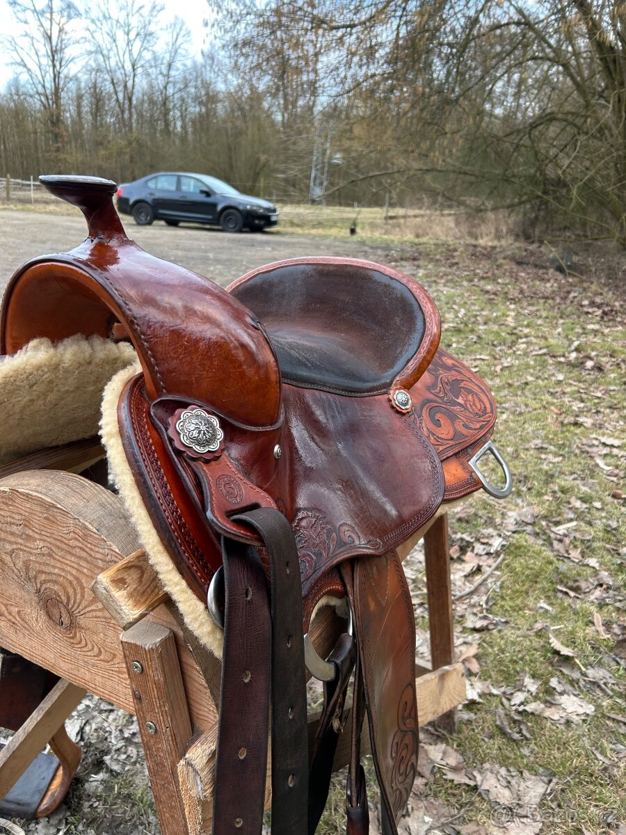 Westernové sedlo - 5