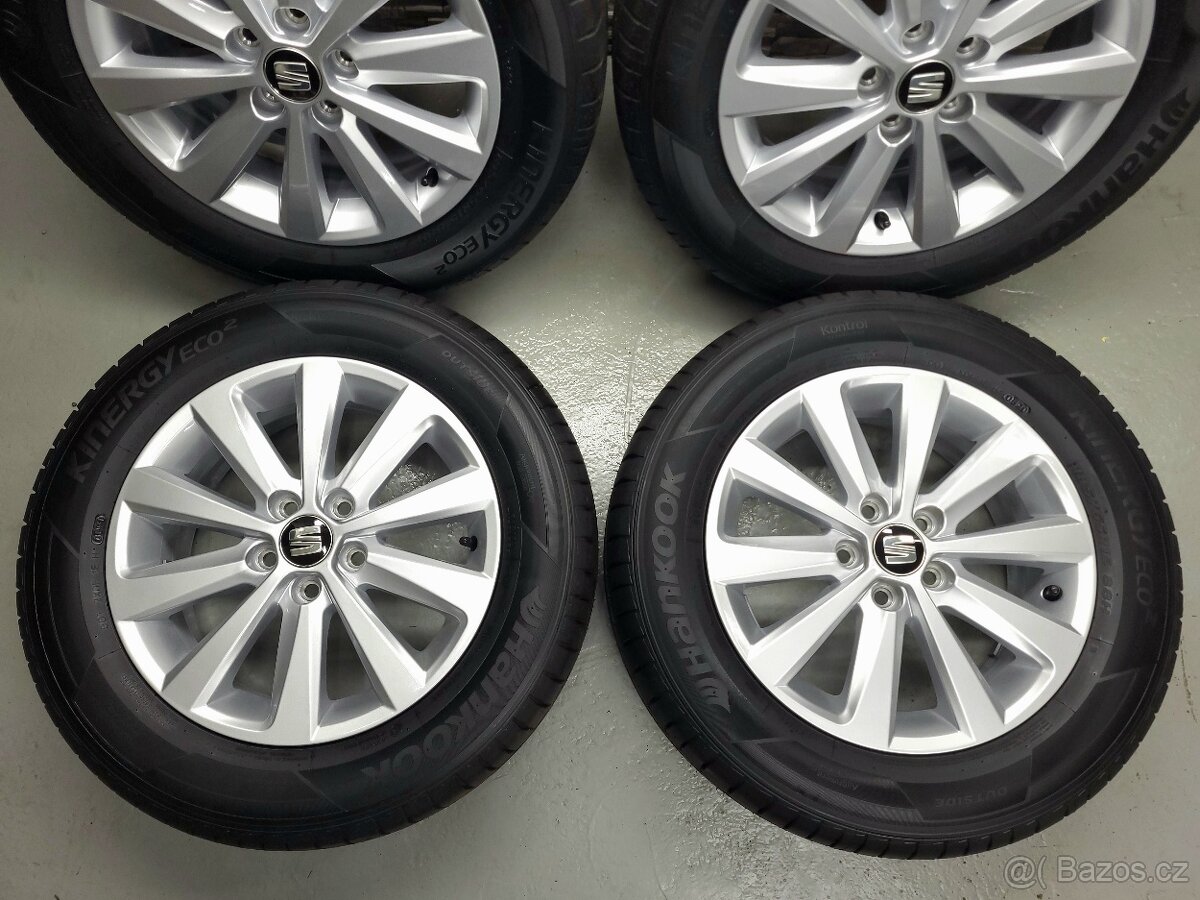 15" Originál Seat Ibiza 5x100 NOVÁ LETNÍ SADA - 5