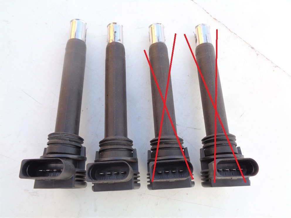 Škoda VW Audi Seat 1.8TSI 2.0TSI zapalovací cívka 06H905115A