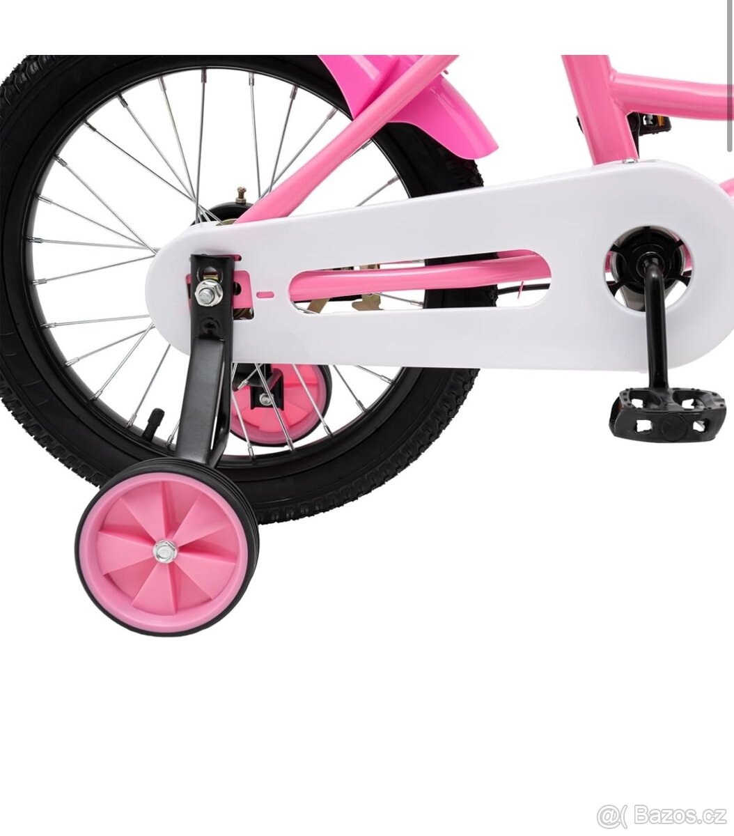 Růžové 16palcové kolo pro děti Věk 5 až 8 let - 5