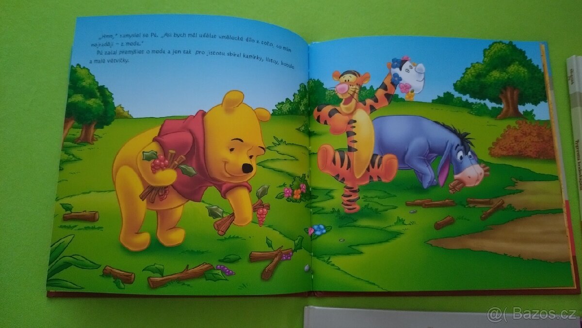 4x kniha medvídek Pooh pro předškoláky - 5