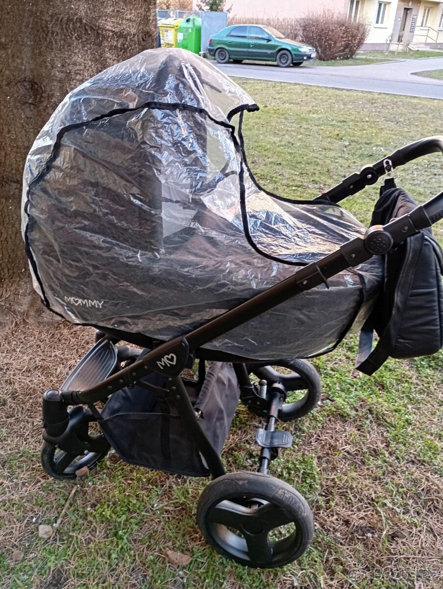 Kočárek 2v1 +sada kol - 5