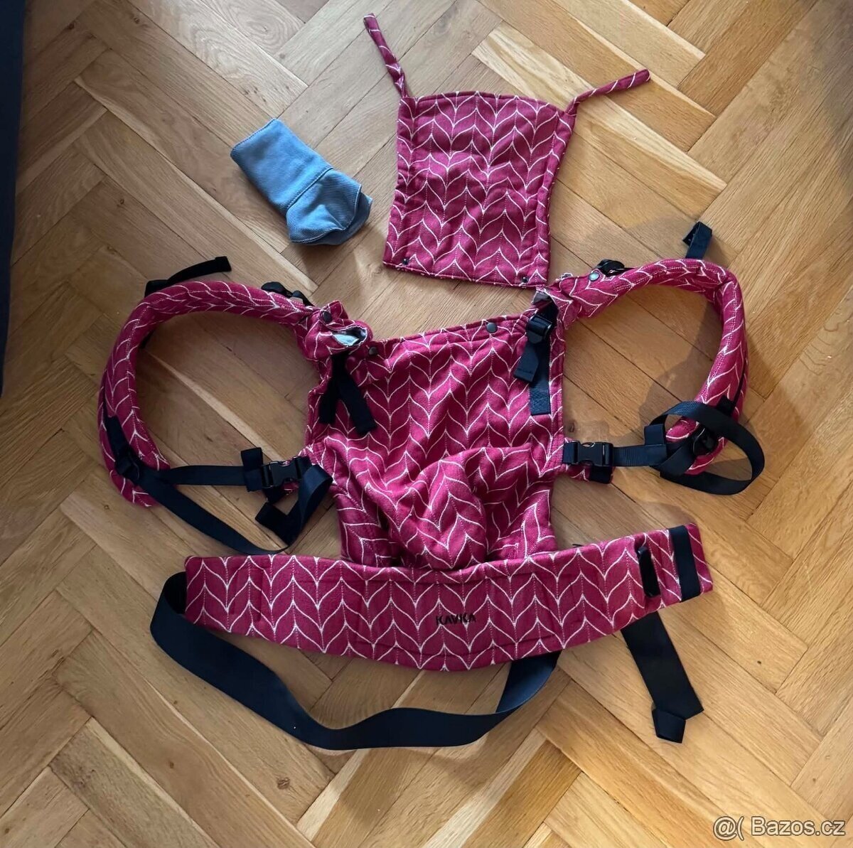 NOSÍTKO KAVKA MULTI-AGE 2024 BURGUNDY BRAID - 5