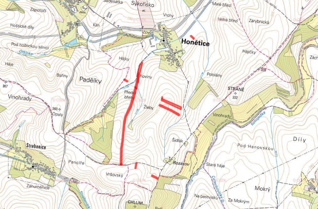 Louka, prodej, Honětice, Kroměříž - 5