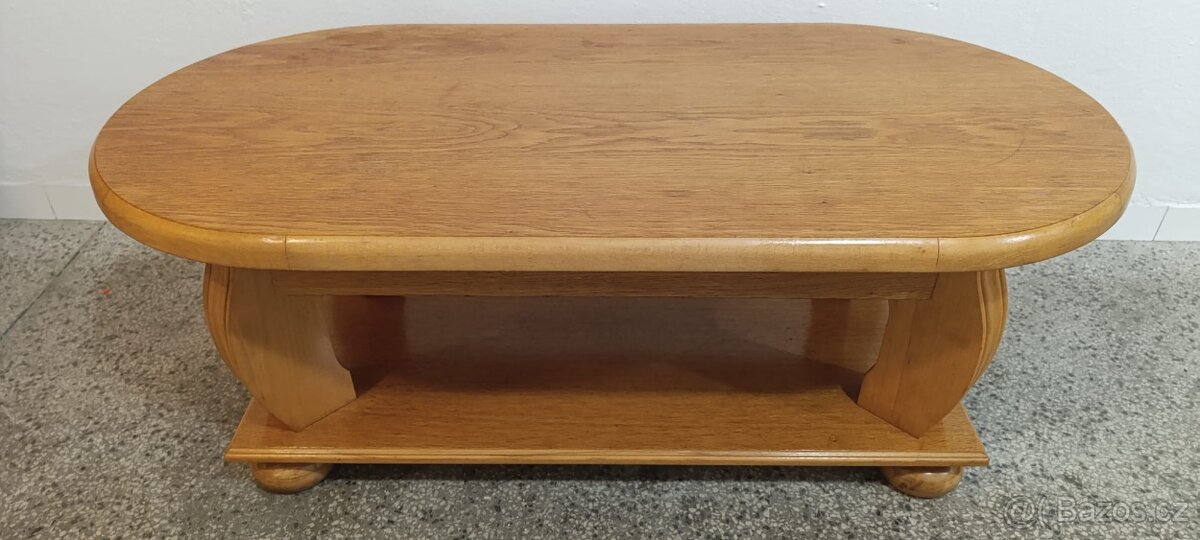 Konferenční stolek, masív, Nábytek s příběhem - 5