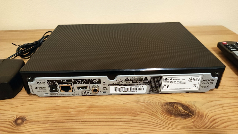 Blu-ray, DVD přehrávač LG BP450 3D - Super stav - 5