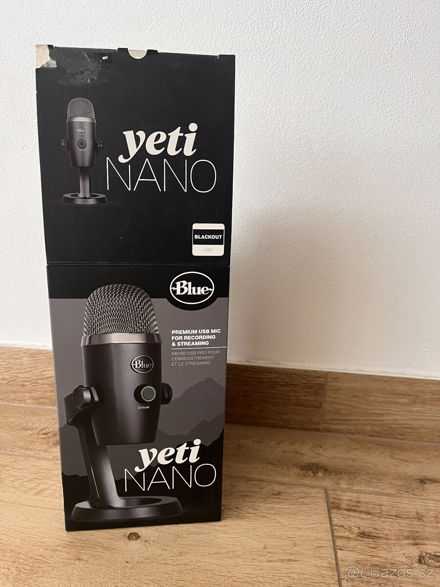 USB Mikrofon - Logitech G Blue Yeti Nano USB, Black - 5