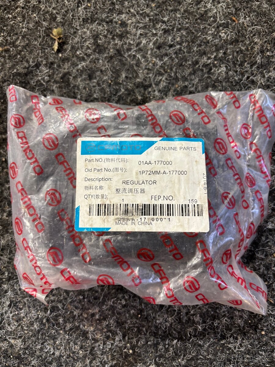 CFMOTO regulátor dobíjení - 5