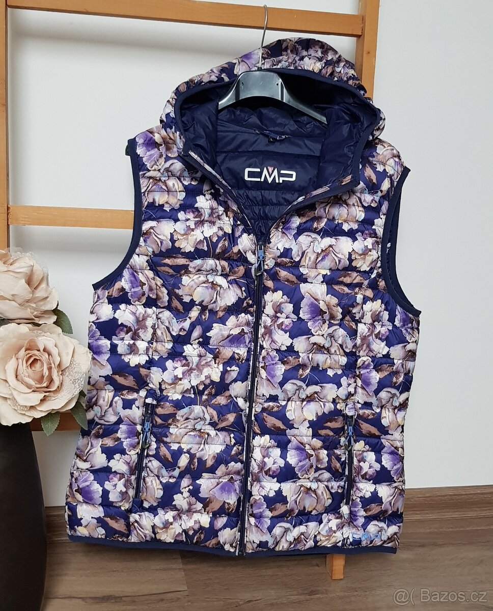 Dámská slabá péřová vesta CMP. Vel.L/42. - 5