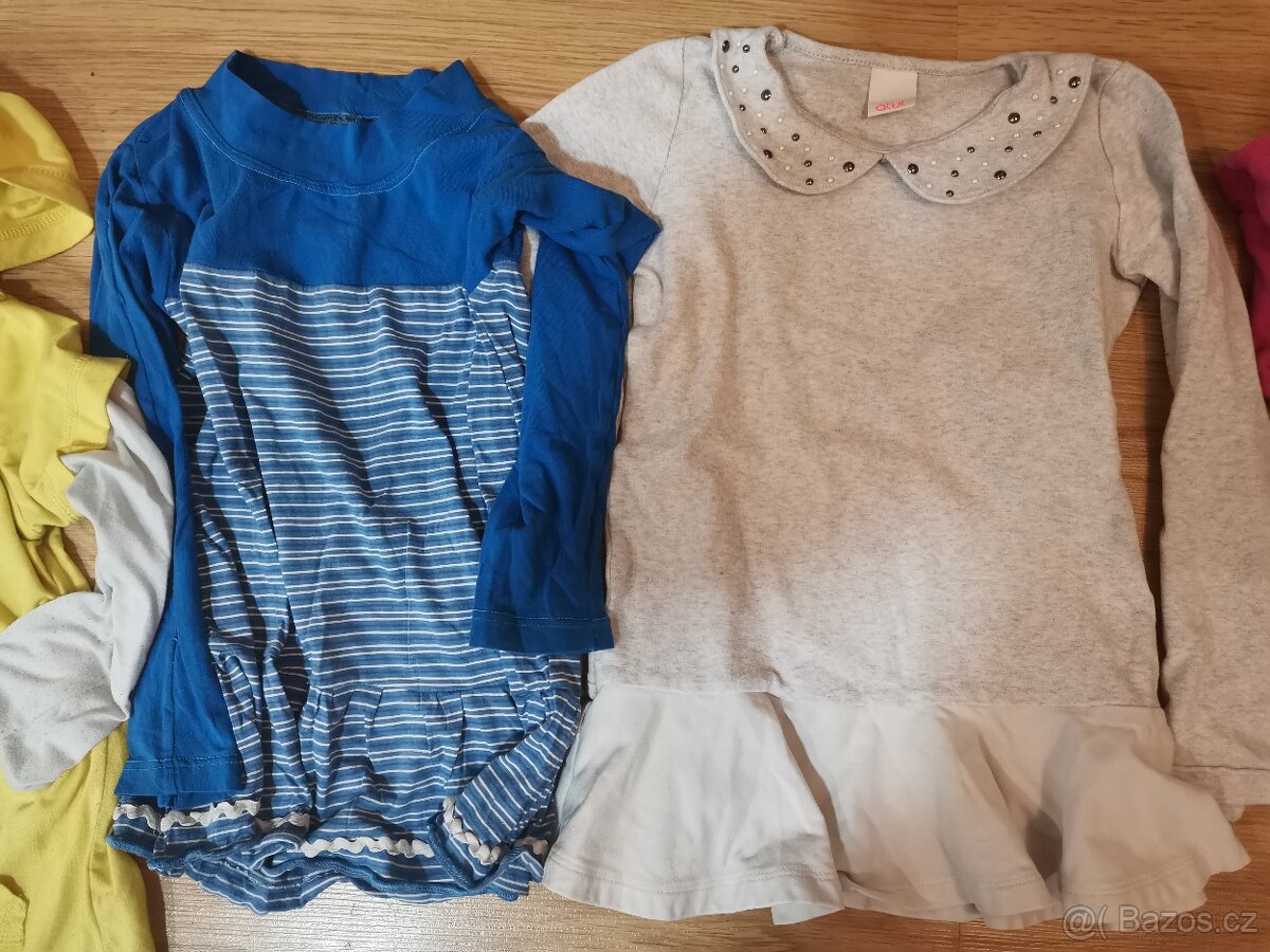 Tričko krátký, dlouhý rukáv, tunika, košile 116 5-6 let - 5