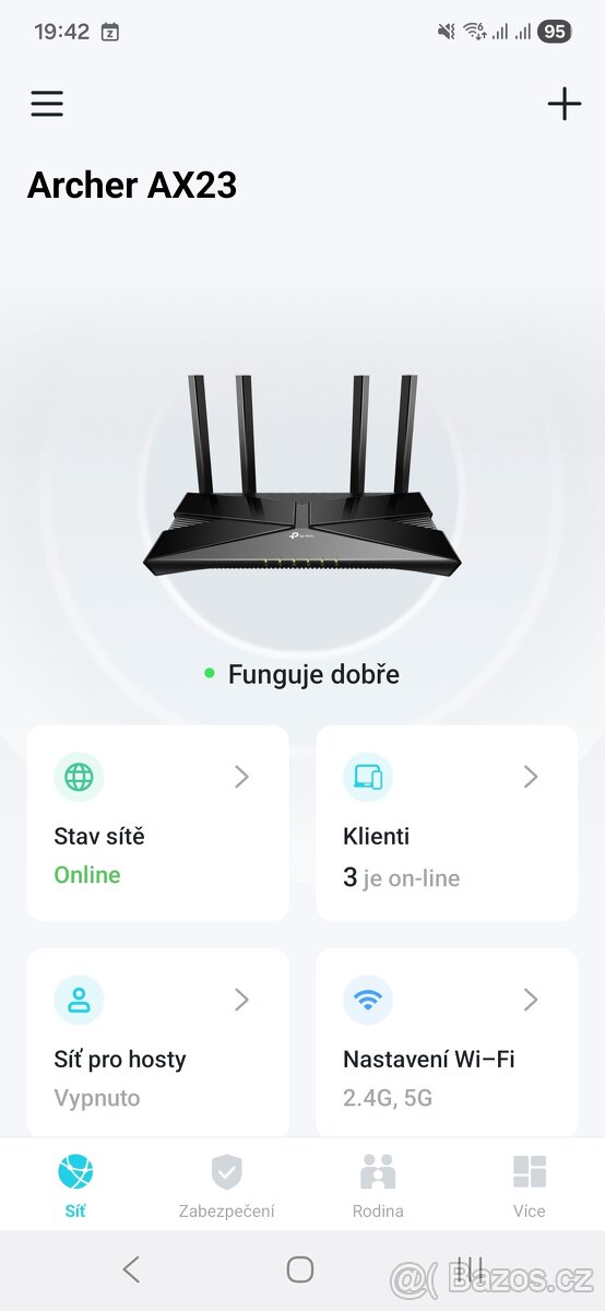 Wi-Fi 6 router TP-Link Archer AX23 (ZLÍN) - 5