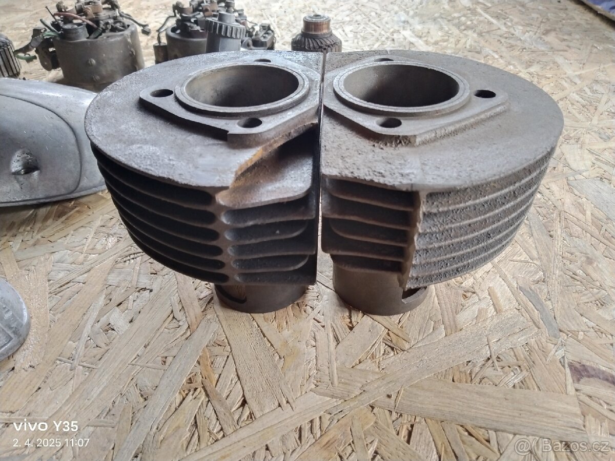 Jawa 350 pérák, Ogar 350 - díly motoru - 5