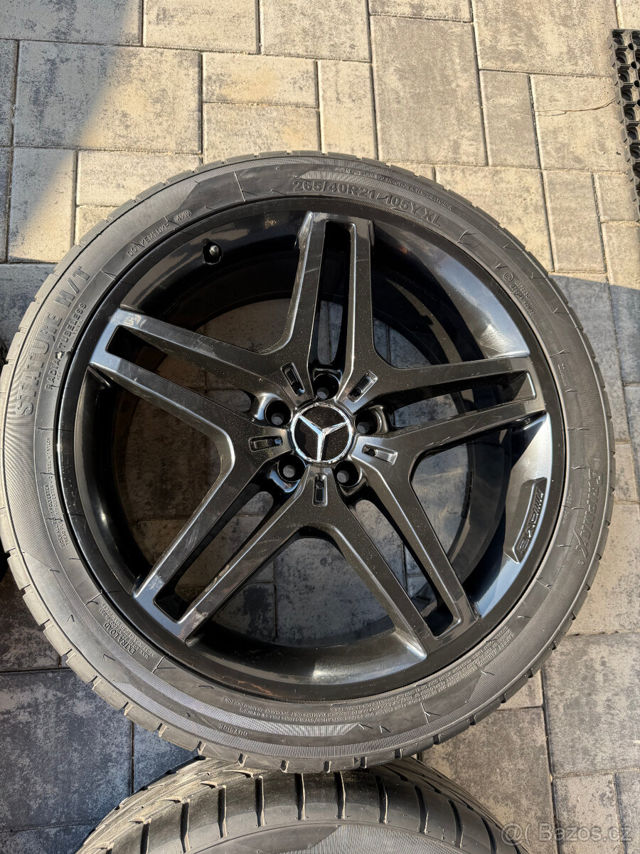 Originální AMG Alu kola Mercedes-Benz R 21 - 5