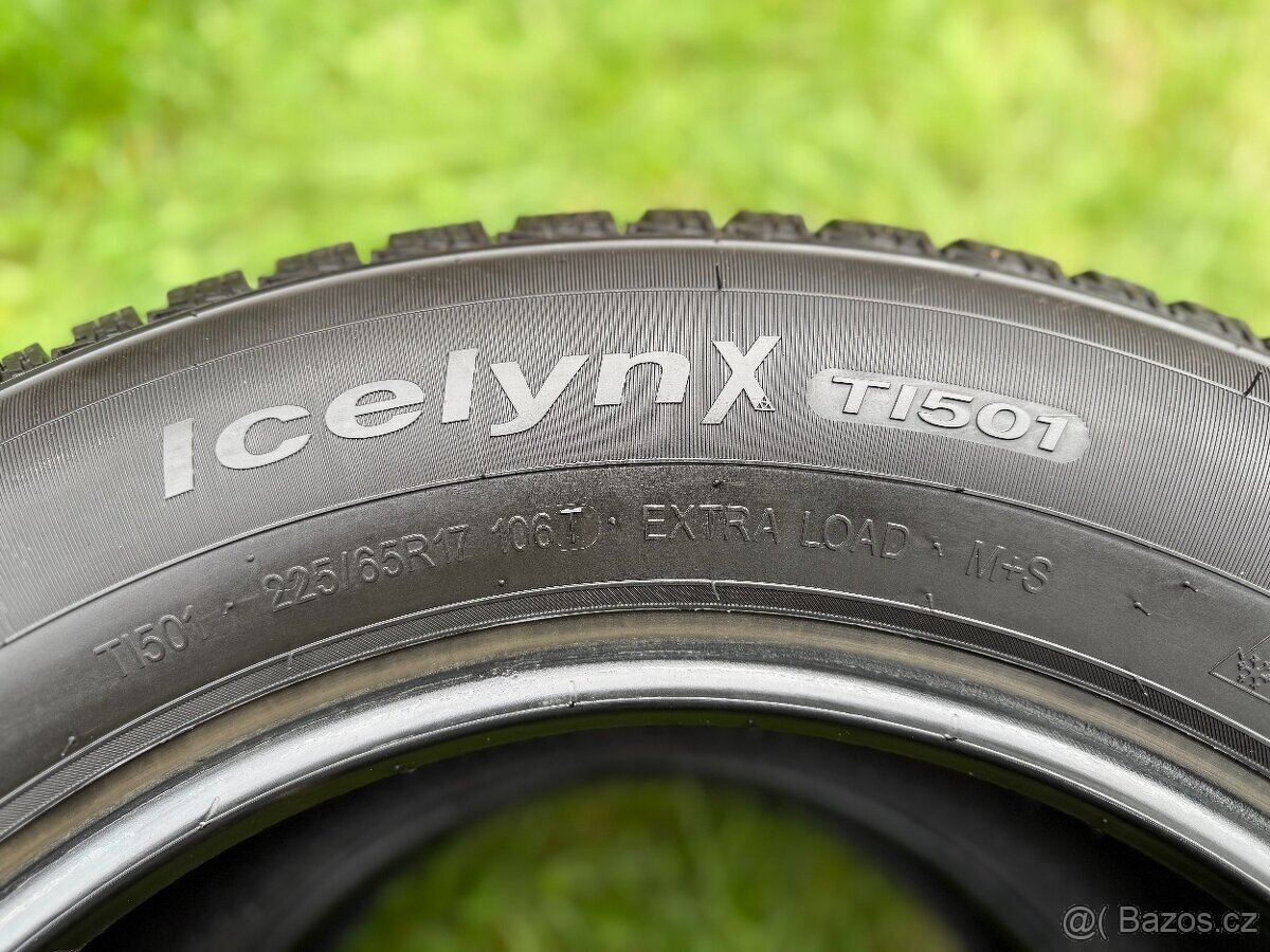 4x Zimní pneu Triangle IceLynx TI501 - 225/65 R17 XL - 95% - 5