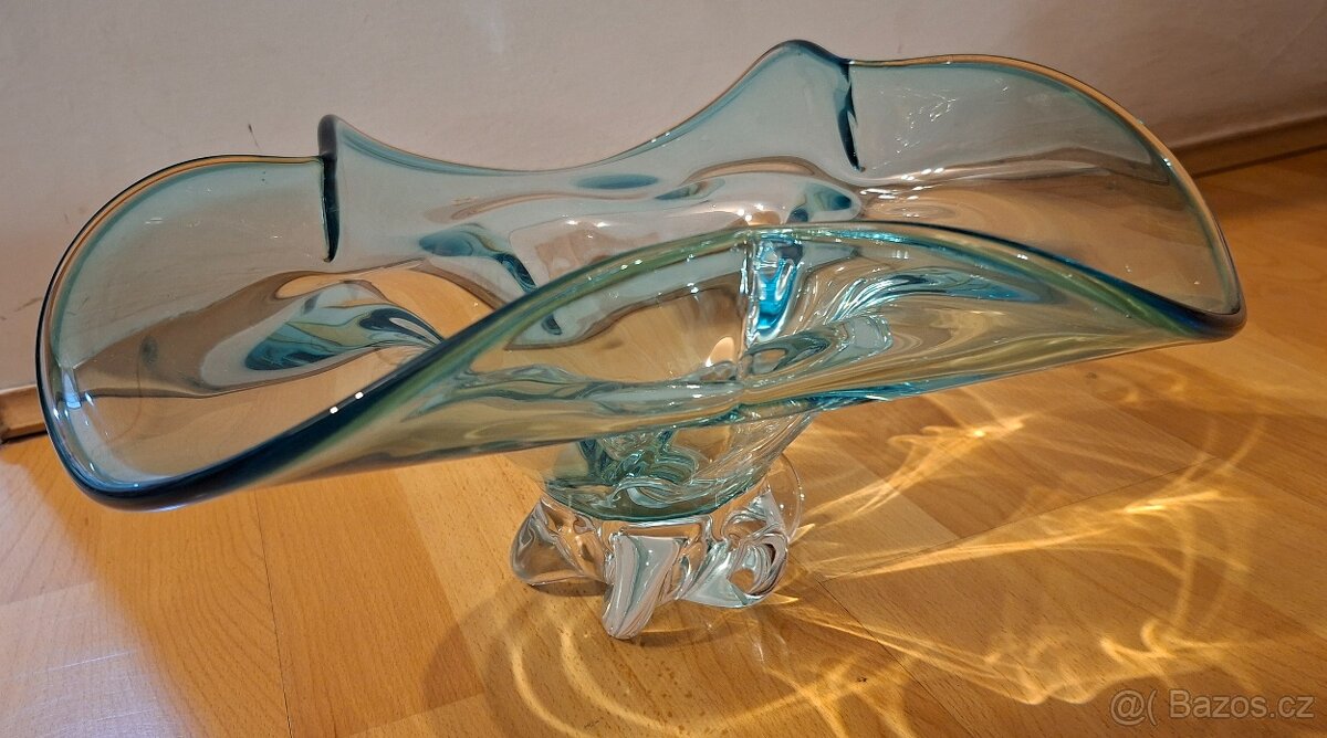 Nepravidelná skleněná mísa - 5