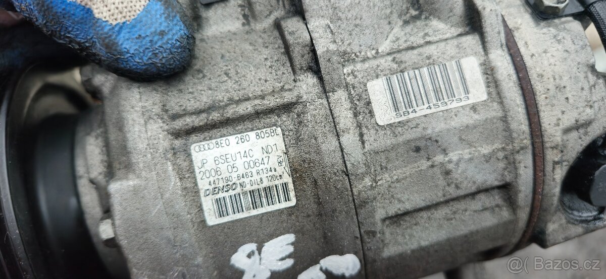 Klimakompresor audi A4 B7 8E 3.0 tdi - 5