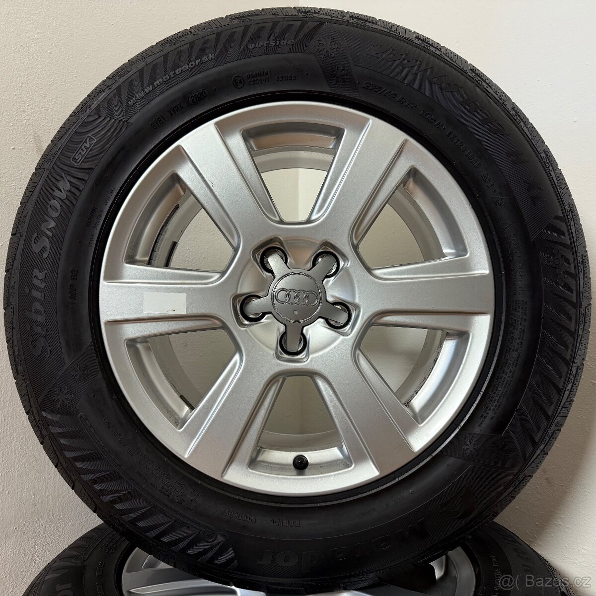 AUDI Q5/SQ5 5x112 R17 ET39+ZIMNÍ 235/65R17 8/7mm - 5