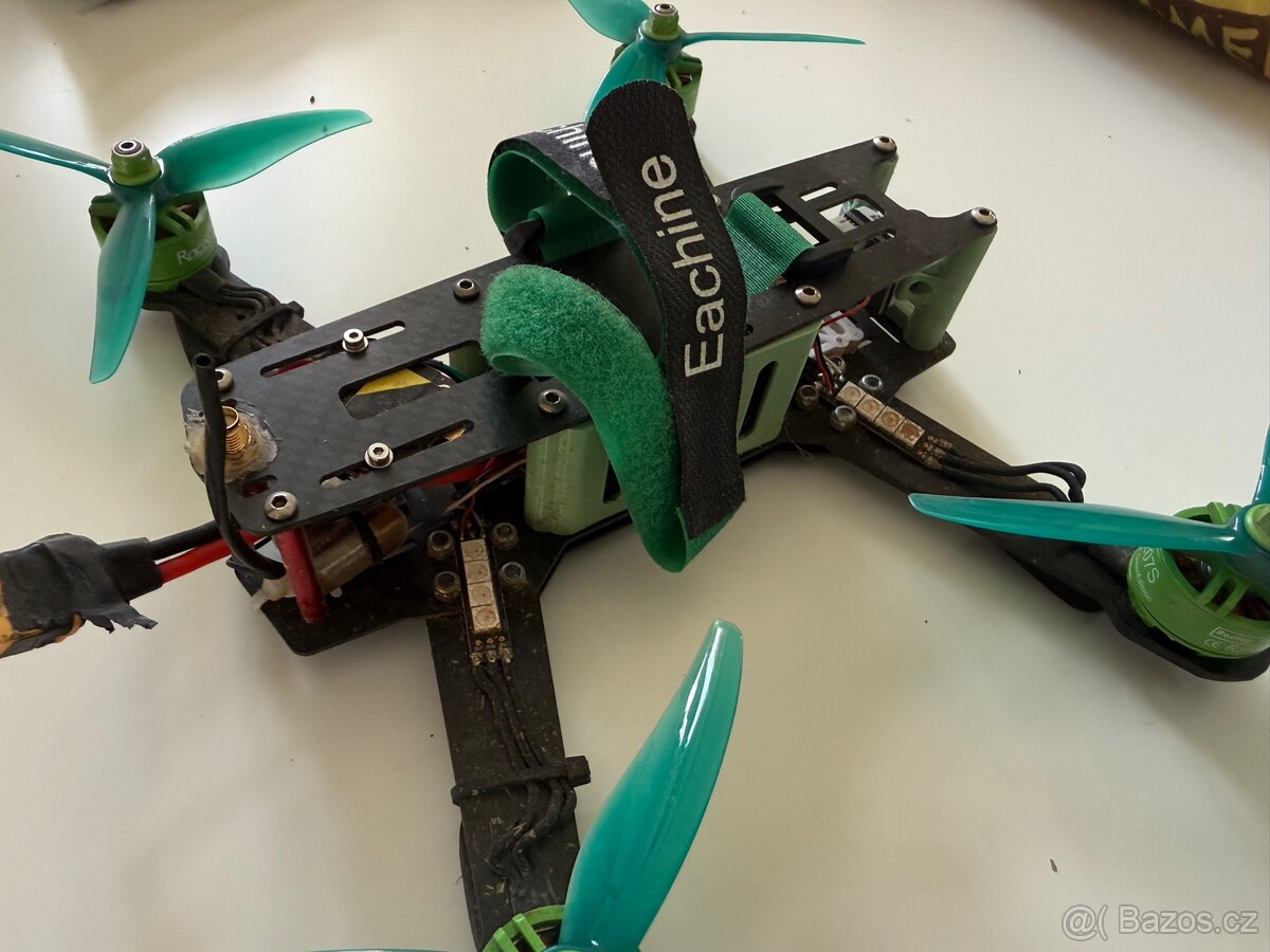 Freestyle dron 5”, ELRS + analog, použitý + nový rám zdarma - 5