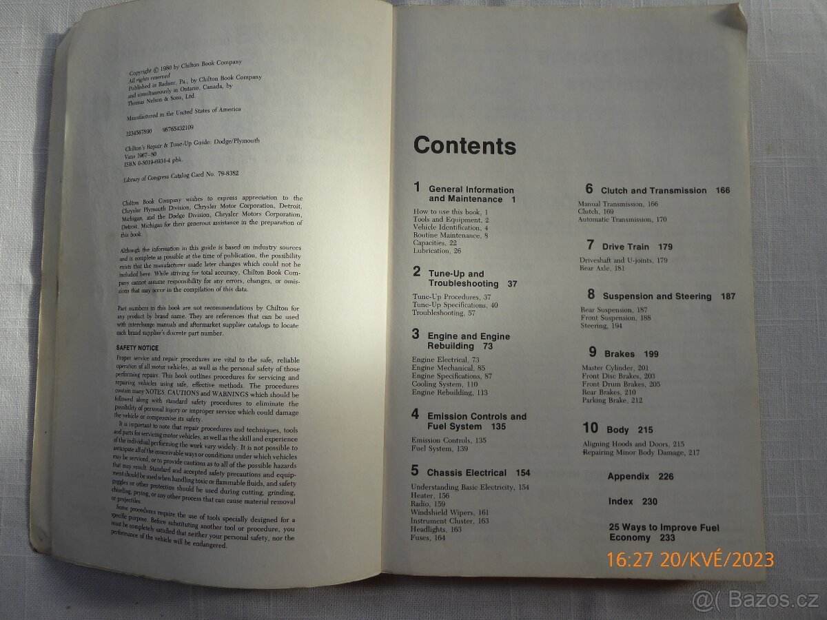 AUTOMOBILOVÁ LITERATURA - 5